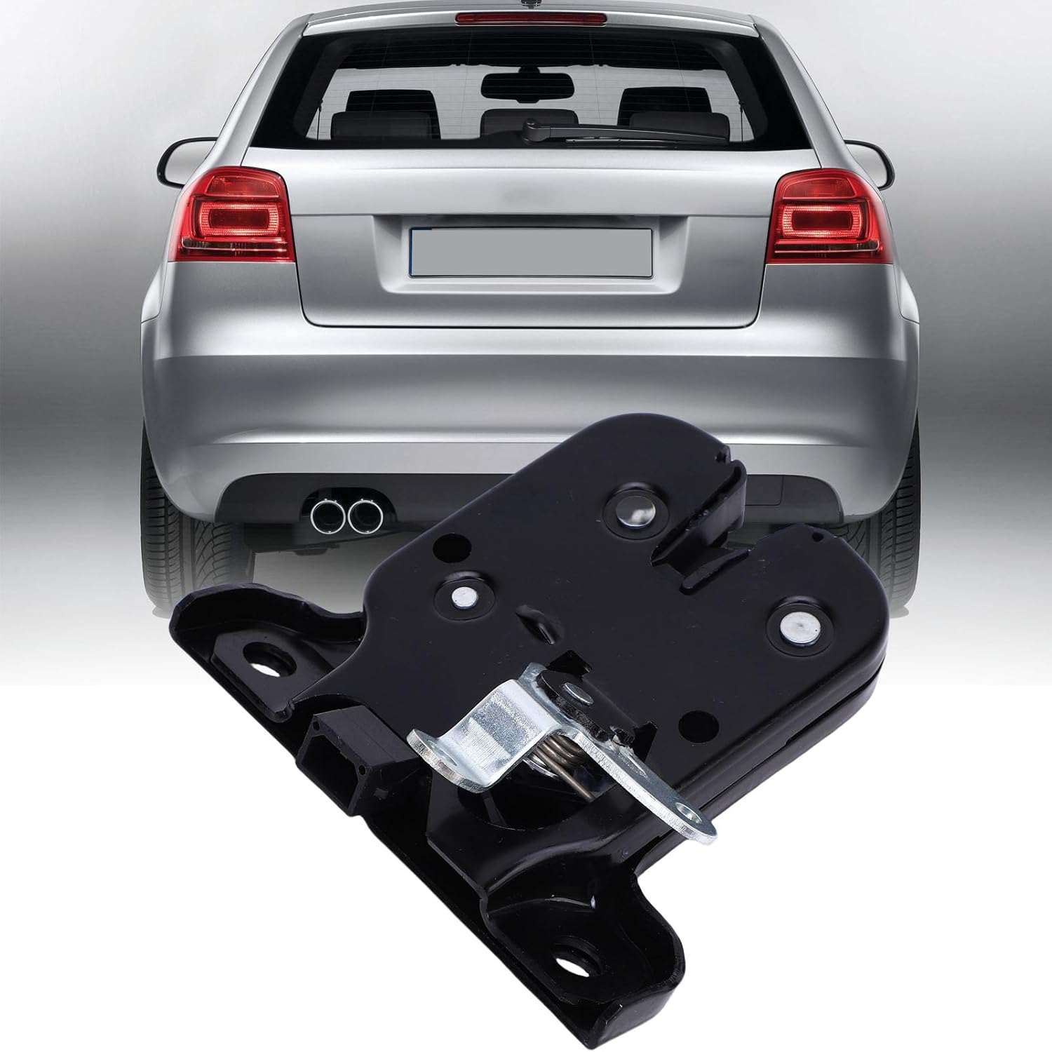 Luocute Rear Trunk Lock Latch Actuator, Boot Lock 8P3827505 Replacement for 8P, 8L 2003-2012, 1996-2003 with Replacement Installation Method