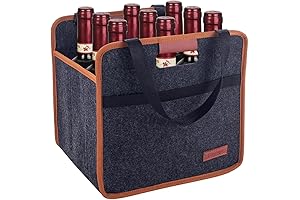 9 Bottle Wine Carrier - The Ultimate Travel Companion for Wine Lovers
