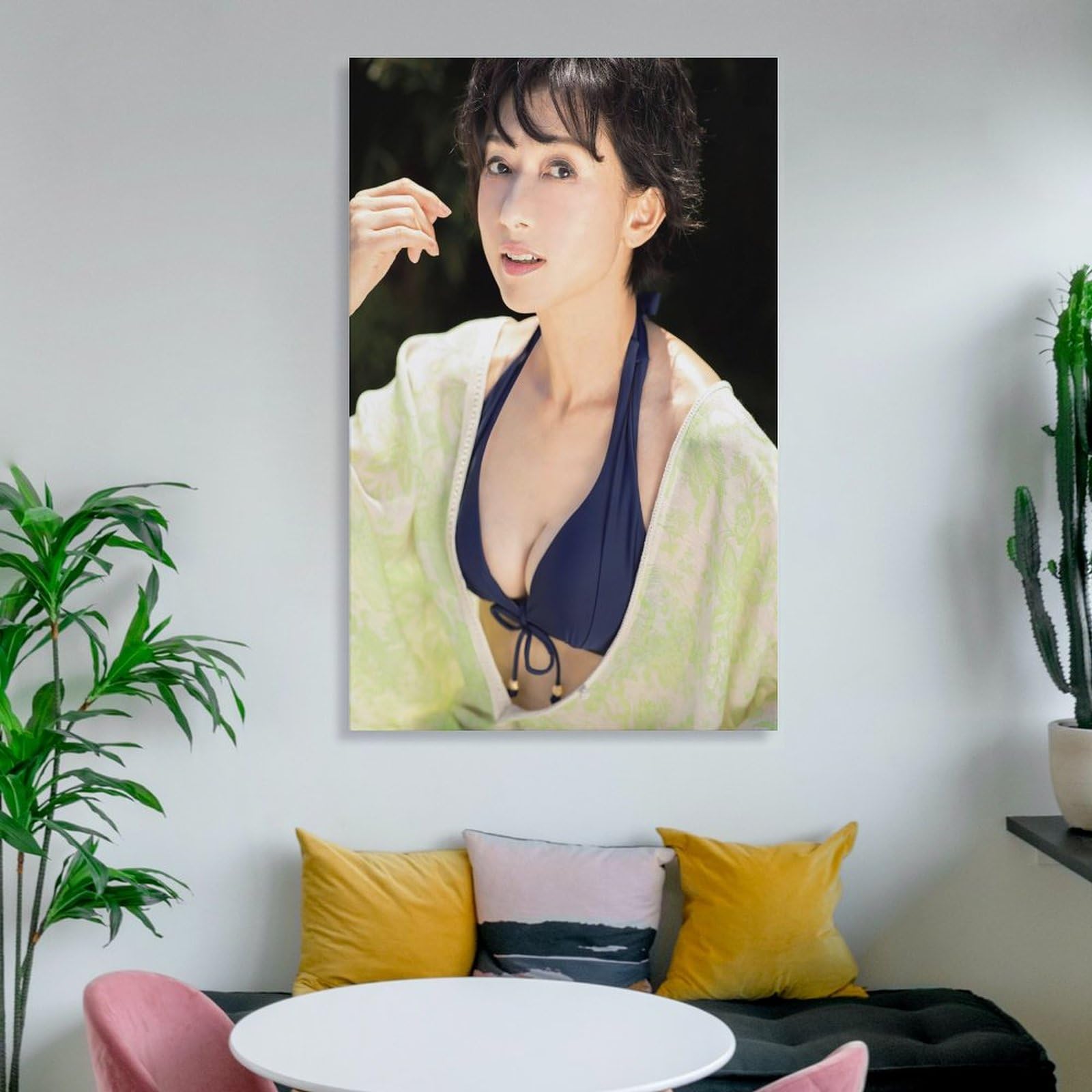Amazon.co.jp: 斉藤慶子ポスター_グラビア水着画像女優・歌手