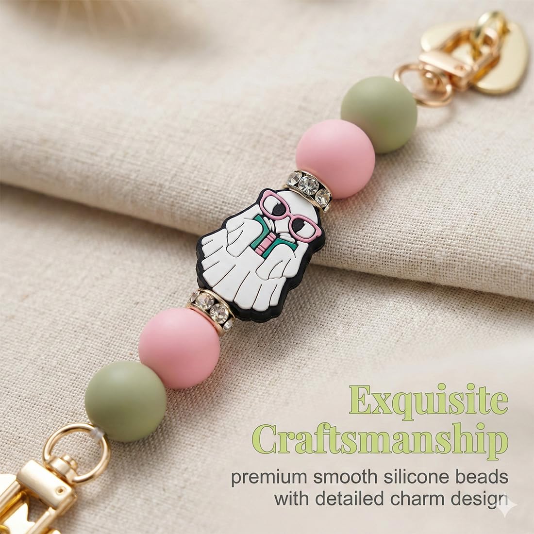 LEPGUYO 1pz Bracciale Fantasma per Kindle, Supporto Manuale per 6-8 Pollici E-Reader, Compatibile con Smartphone/iPad mini 3,5-8 Pollici, Leggero & Anti-Furto, Accessori Kindle - 3