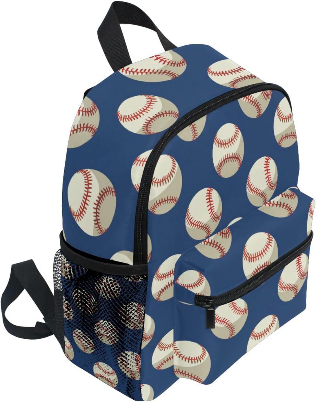 OREZI Sports Toddler Backpack Baseball Navy Blue Backpack for Boys Girls Kindergarten Backpack Toddlers Daycare Bag Preschool Backpack