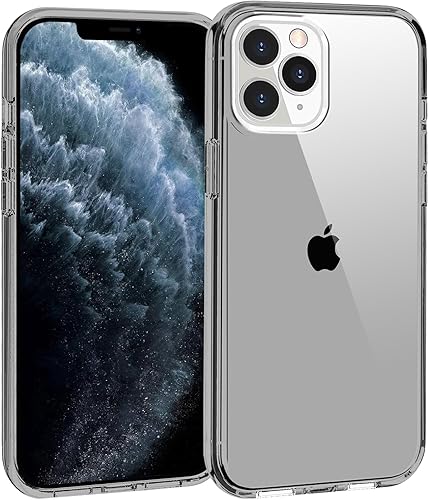 Vista 302 de TENOC Funda para teléfono compatible con iPhone 13 Pro Max, funda transparente a prueba de golpes protectora delgada para 6.7 pulgadas