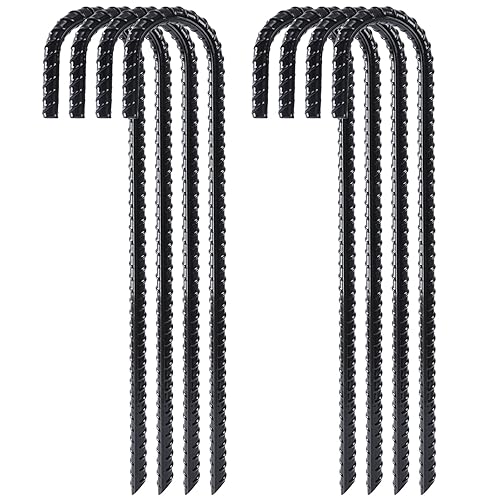 FEED GARDEN 12 Inch 8 Pack Rebar Stakes Heavy Duty