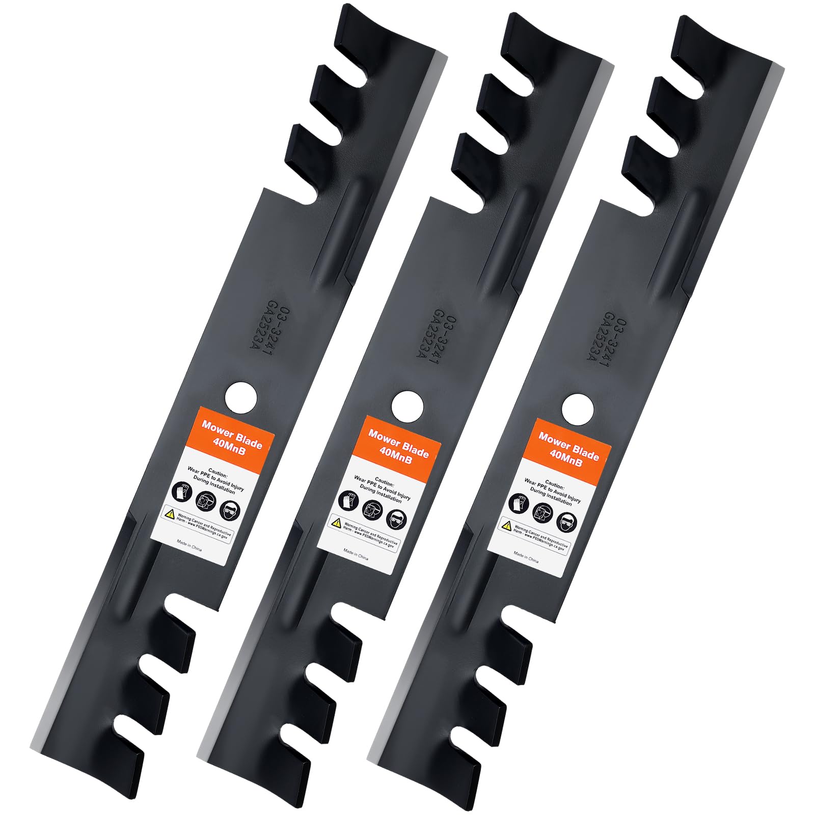 Amazon.com : Grasscool 482877 Mulching Blades for Bad Boy