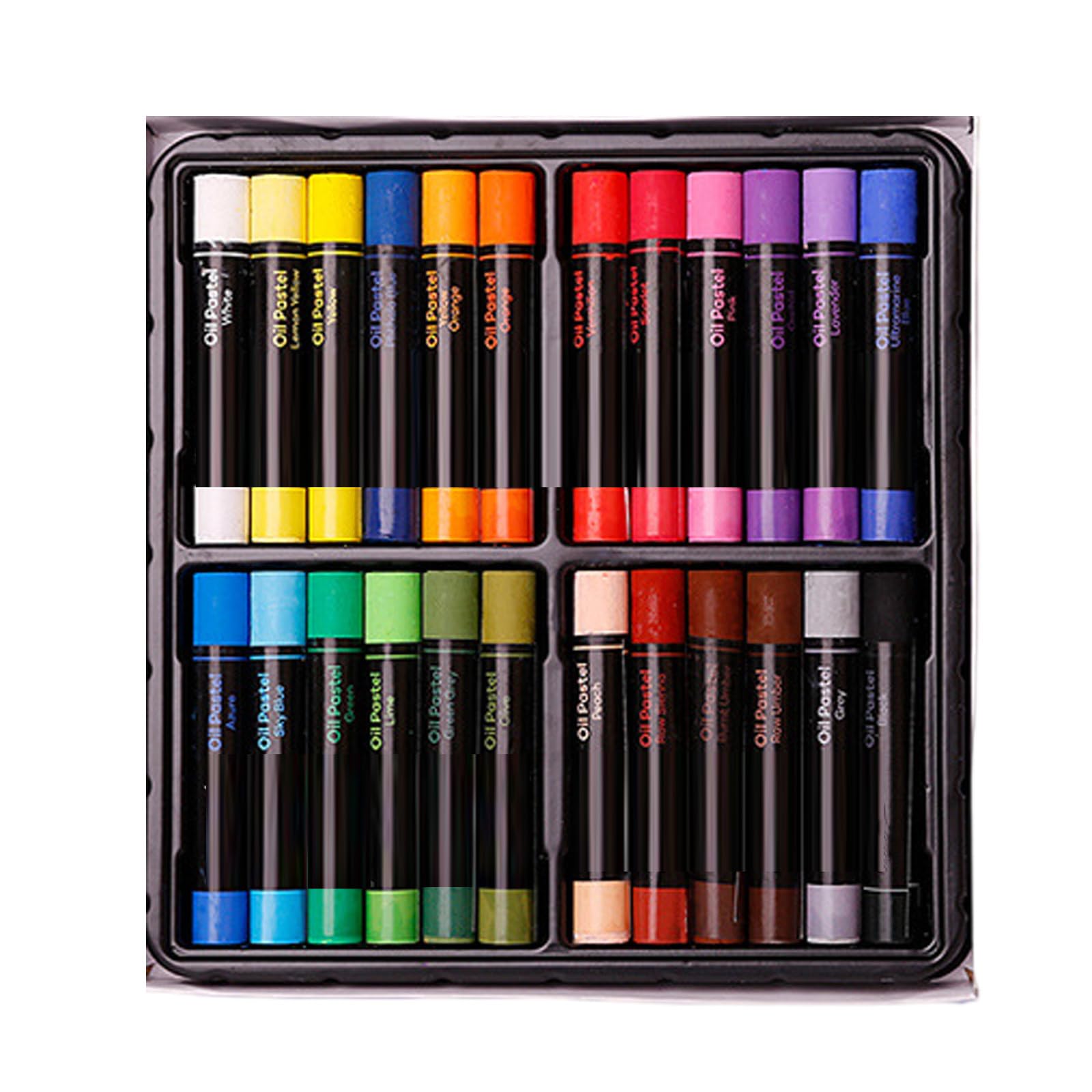 パステル画 Amazon.co.jp: YZYDF 12/24/36/48 カラーオイルパステルセット