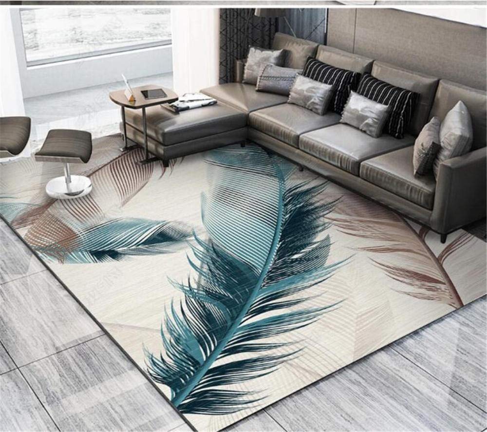 Tapis motif géométrique 120x180cm tapis velours épaisseur 7mm