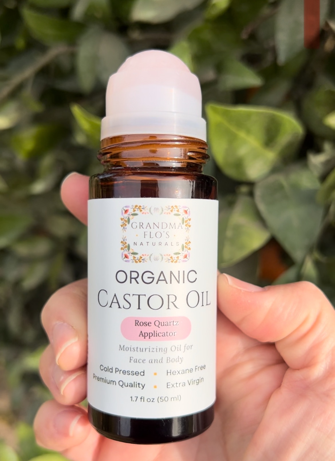 Amazon.com : Grandma Flo's Naturals Organic Castor Oil with Rose