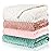 Frienda 4 Pcs Baby Fuzzy Blanket Fluffy Baby Blanket for Boys Girls Soft Warm Infant Newborn Toddler Receiving Nursery Bed Supplies, 32 x 24 Inch(Pastel Color)