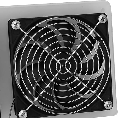 Miniatura 8 de Kit de ventilador de panel solar al aire libre 15w para invernadero de gallinero