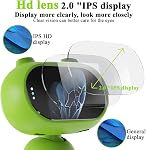 Microscope, Digital Microscope,Holding Magnifying Glasses，2’’ IPS Eye-Protecting Screen,2 MP,1080P,8 LED Lights,with 8GB Card and 12 Slices.