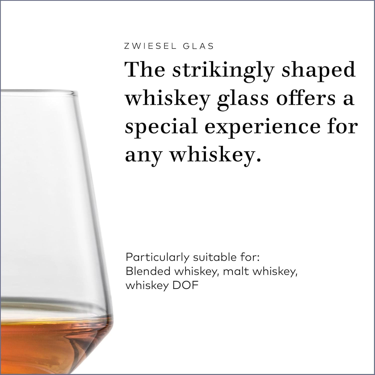 ZWIESEL GLAS Pure Whiskey Glass (Set of 6), Tumblers for Whiskey, Dishwasher-Safe Tritan Crystal Glasses, Made in Germany (13 Ounce) - Image 3