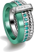 Breil Collezione BREILOGY, Anello Donna in Acciaio, Gioiello idee regalo donna