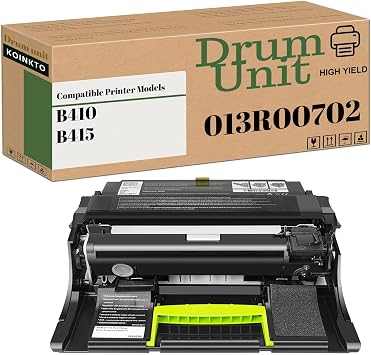 High-Yield Compatible Drum Unit B410 B415 Replacement for Xerox 013R00702 Imaging Unit, for Use with B410 VersaLink and B415 Printer 1-Pack