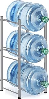 Water Bottle Storage/Rack/Stand/Holder For 5 Gallon Water Dispenser, 3 Tier, For Home, Office, Kitchen(3 Bottle Rack)