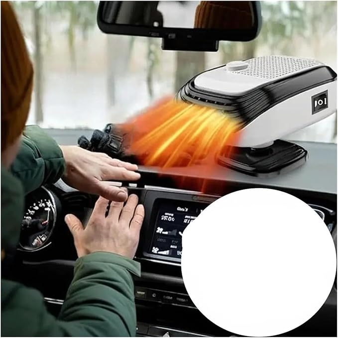 Calefactor Eléctrico Portátil 12V 120W Convector para Auto miniatura 2