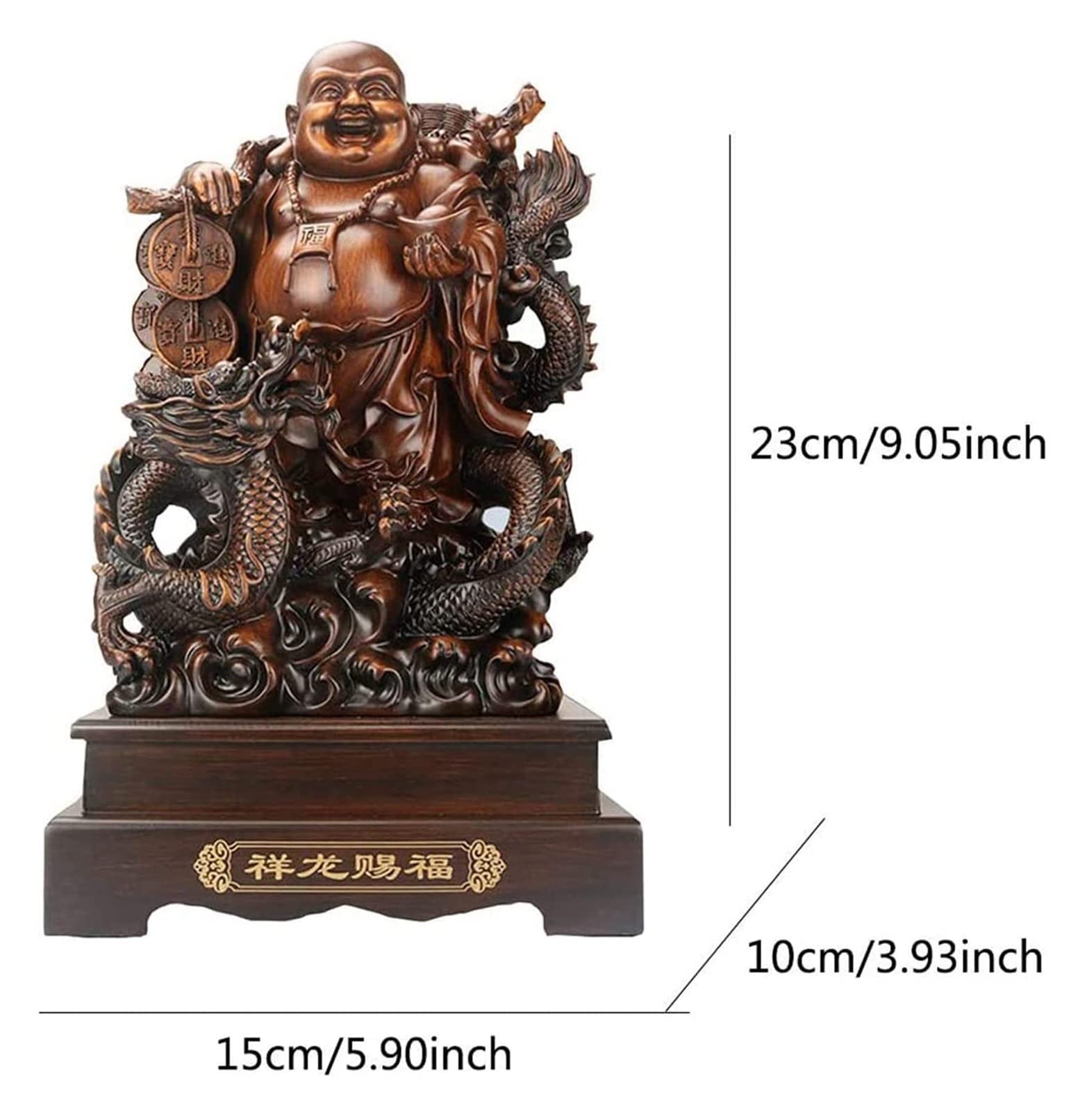 Do nauki grafika figurka dekoracyjne ozdoby rzeźby statuetka ozdoby figurka dekoracja domu Feng Shui ozdoby buddy do domu, śmiejący się figurki Buddy dekoracja domu biura błogosławieństwo