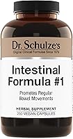 Vista 1 de Dr. Schulze's Fórmula intestinal #1 - Suplemento para el movimiento intestinal para apoyo a la salud del colon - Ayuda para la hinchazón