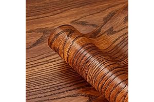 practicalWs Wood Grain Contact Paper Peel and Stick Wooden Design Sheet Cover