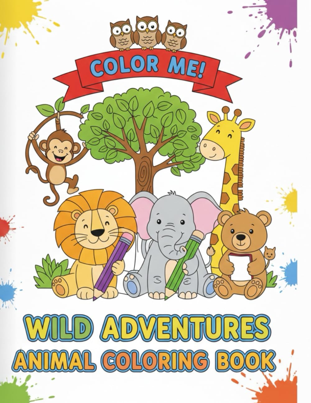 Animal Kingdom Colouring Book