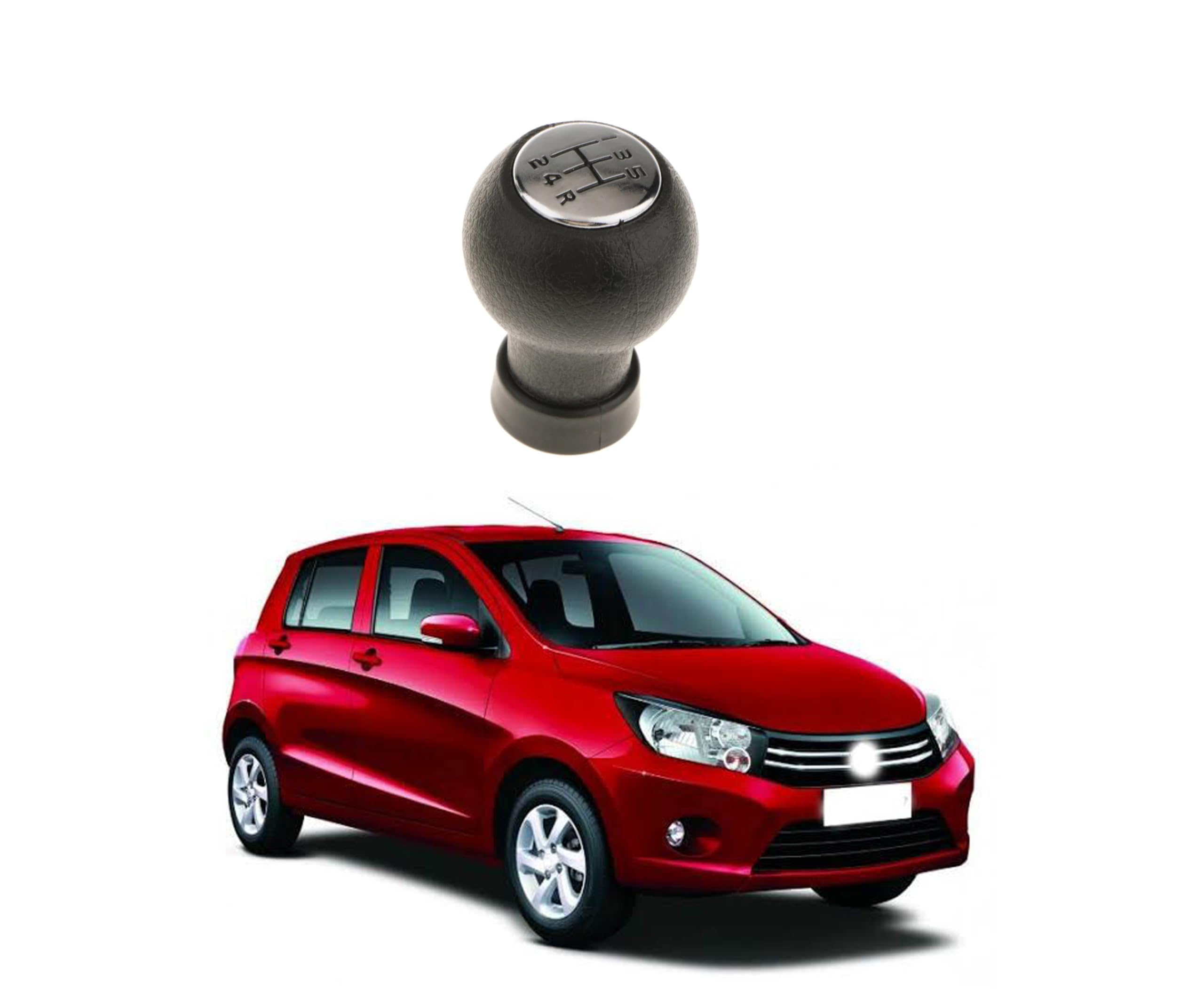 Gear Shift Knob Metal and Plastic Compatiable with Celerio-picture-35