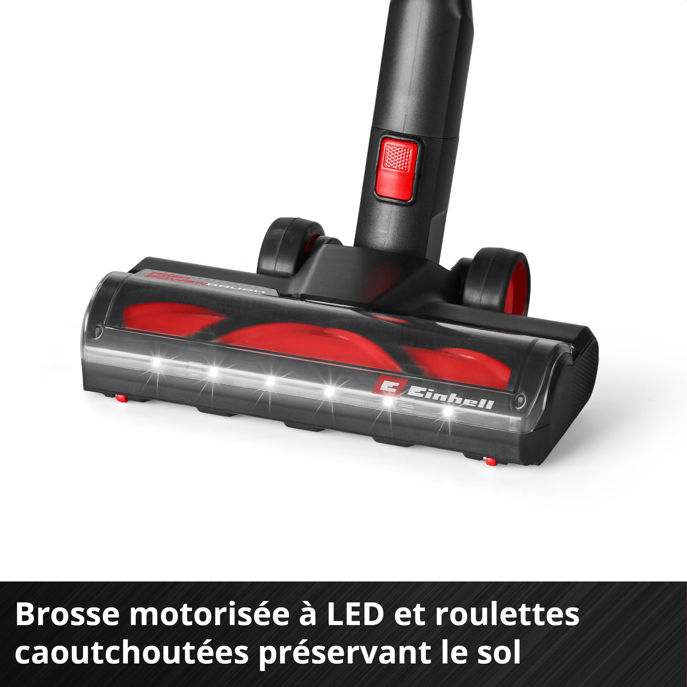 Einhell TE-SV 18/270 Li BL-Solo Aspirateur-balai sans fil 18 V 270 mbar sans charbon sans sac 3 modes de puissance système de filtration triple