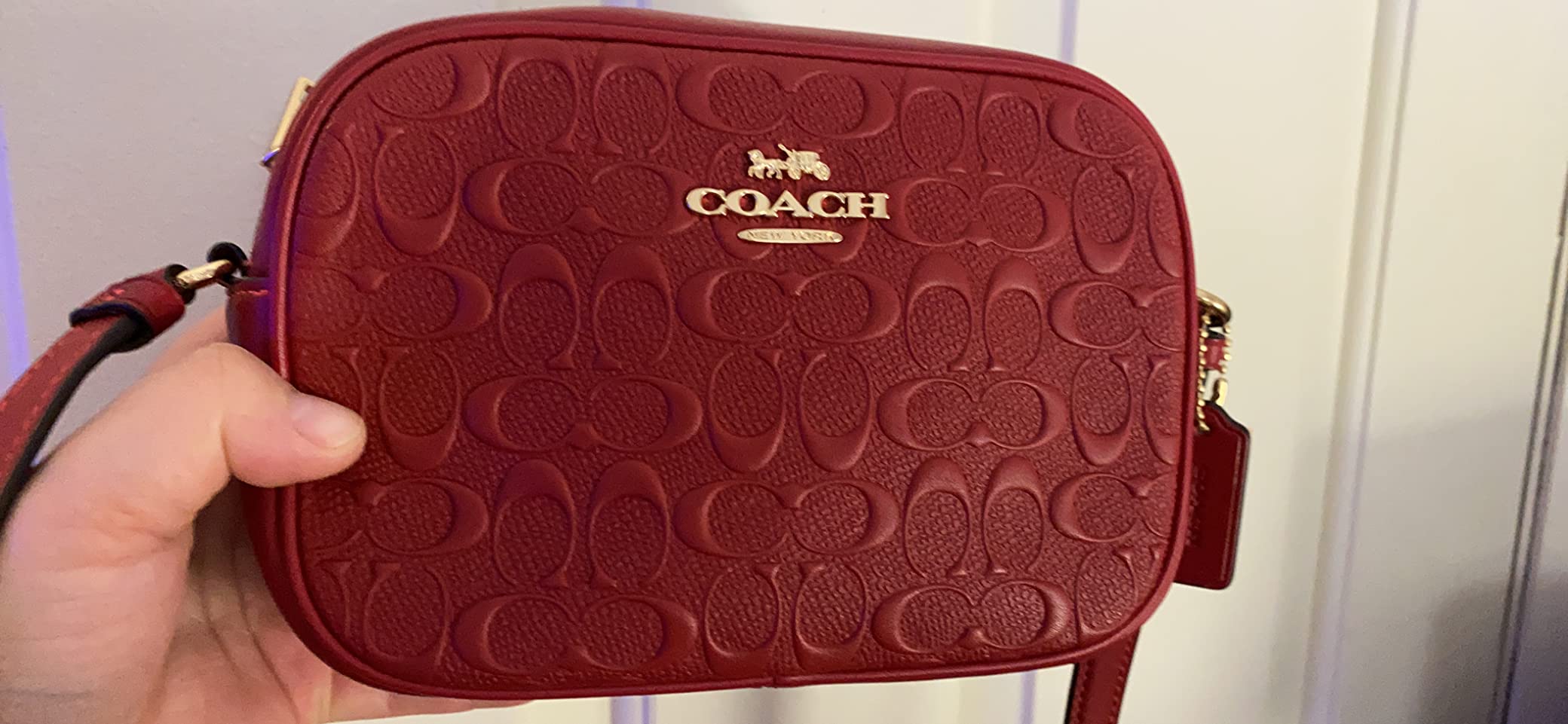 27/mo Finance COACH Mini Jamie Camera Bag (Gold/Chalk/Glacier White Multi) Buy Now, Pay Later