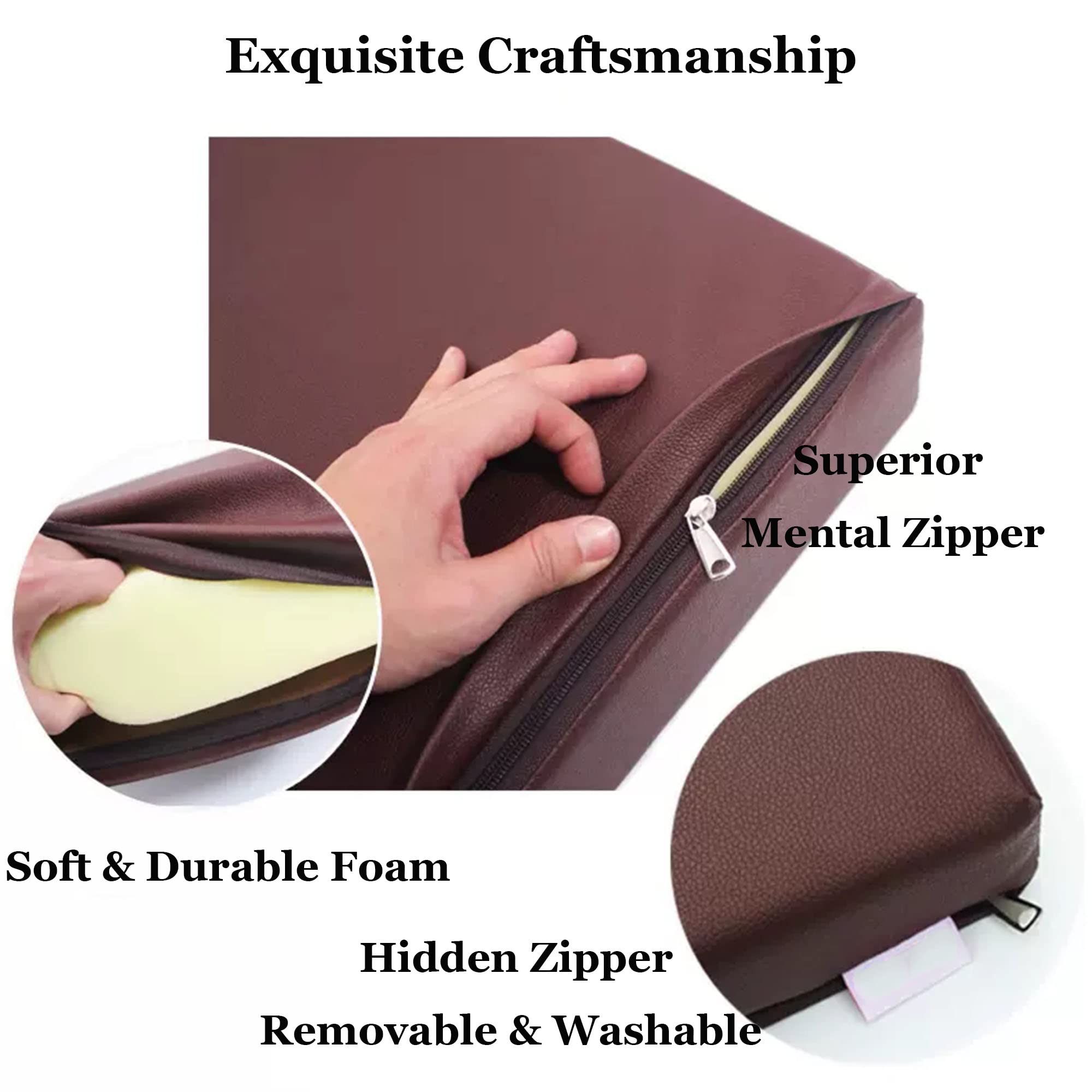 Coussin De Siège Personnalisable – Imperméable, Antidérapant, Dimensions Sur Mesure, Pour Banc Ou Chaise