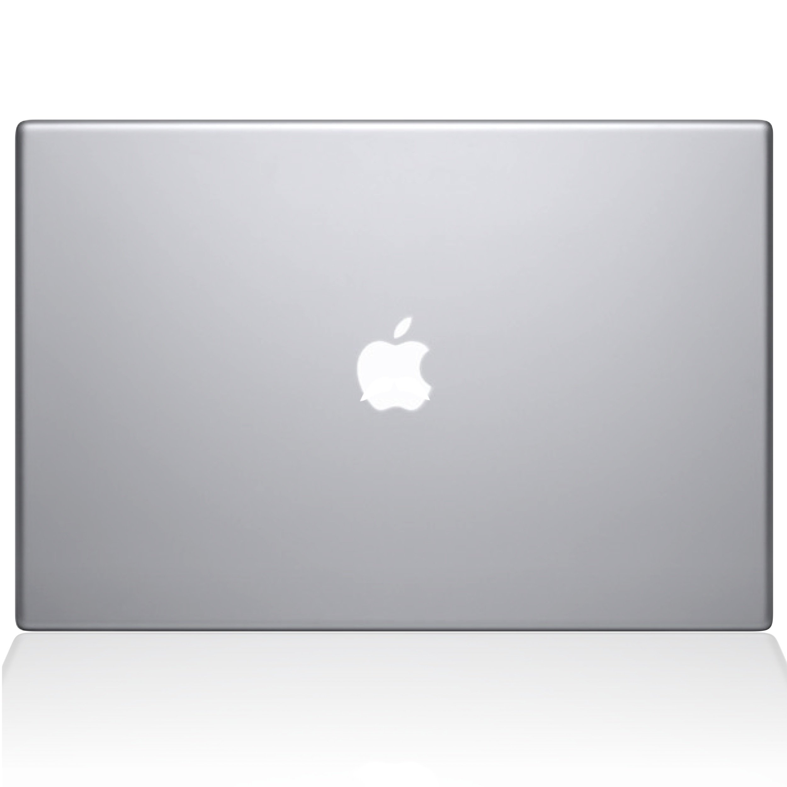 The Decal GuruThree Amigos Mustache Set MacBook Decal Vinyl Sticker - 15" MacBook Pro (2016 & Newer) - White (1196-MAC-15X-W)