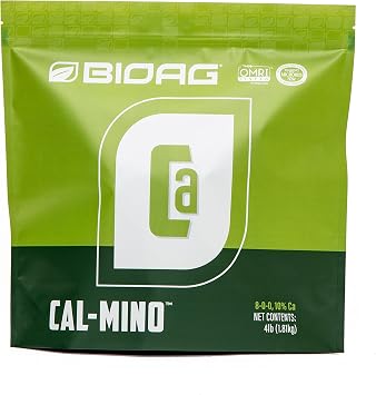 BioAg Cal-Mino Organic Calcium Fertilizer, Amino Acid Complexed Calcium 4 lbs