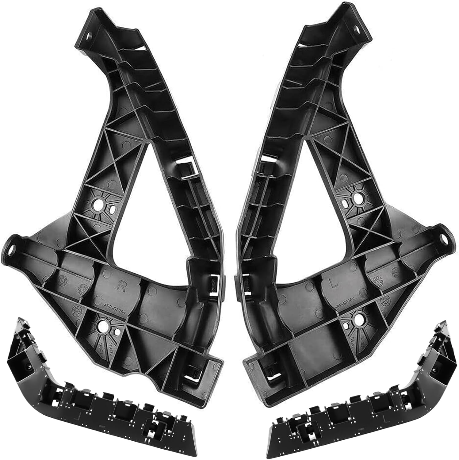 Headlight Brackets for 2016-2021 Honda Civic Sedan Headlight Brackets 2PC Front Hold Mount Retainer 71190-TBA-A00, 71140-TBA-A00, 71140TEAT00, 71190TEAT00