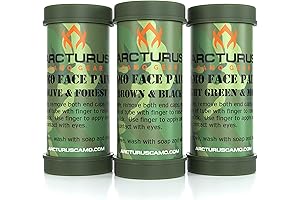 Arcturus Camo Face Paint Sticks: Stealthy Concealment, Tactical Advantage