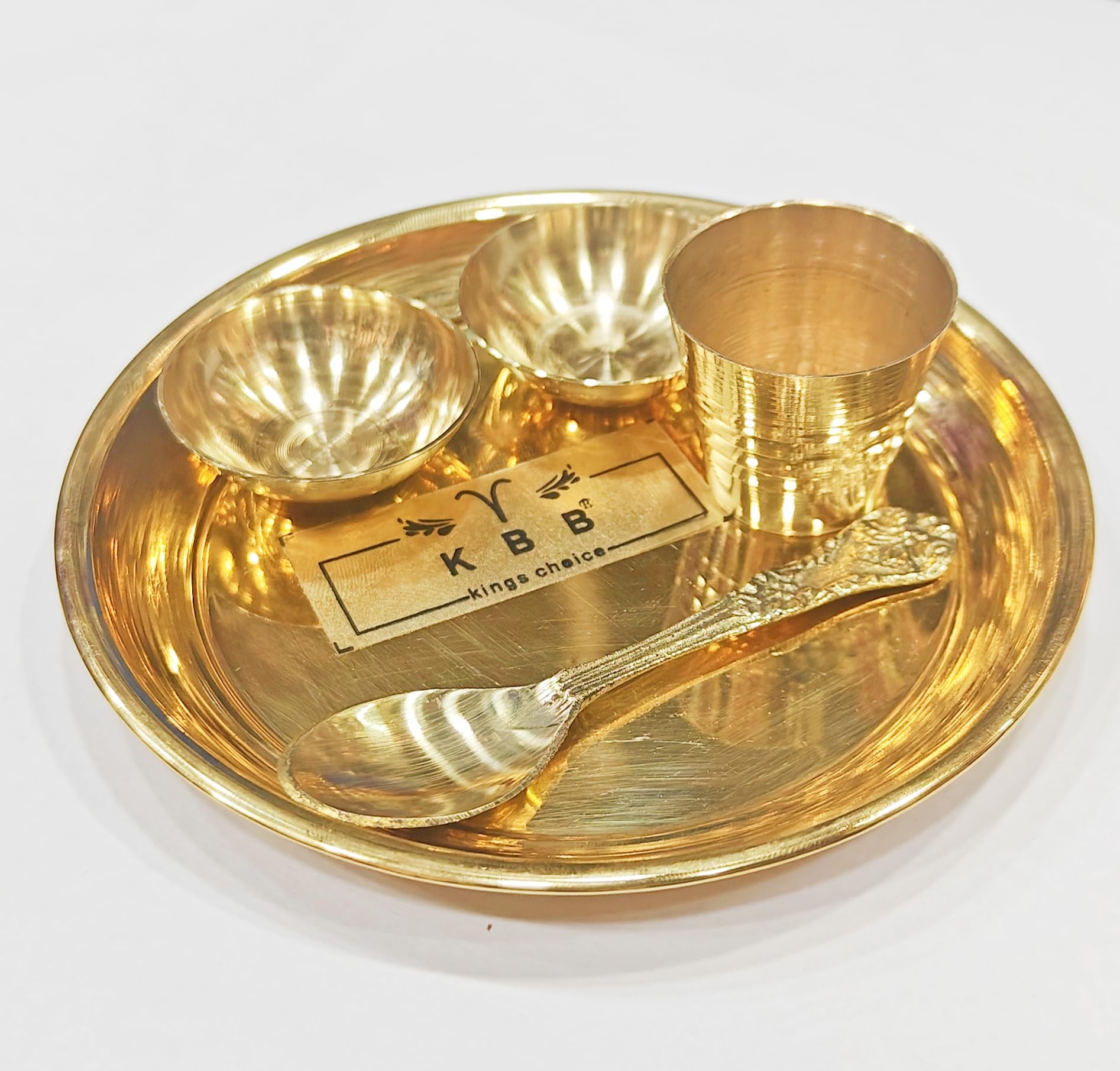 KBB Brass BHOG Set for LADDU Gopal JANAMSTHMI Special 2023