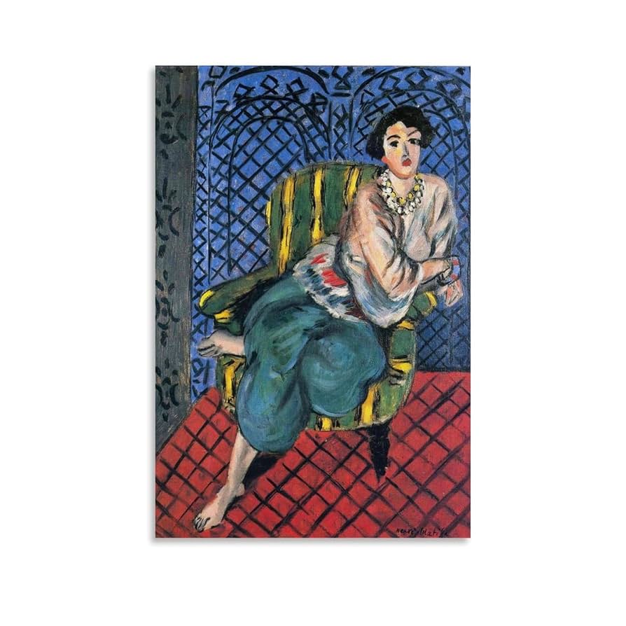 アンリ　マティス　大きな赤い室内　Henri Matisse ポスター アンリ マティス 大きな赤い室内 Henri Matisse ポスター Henri
