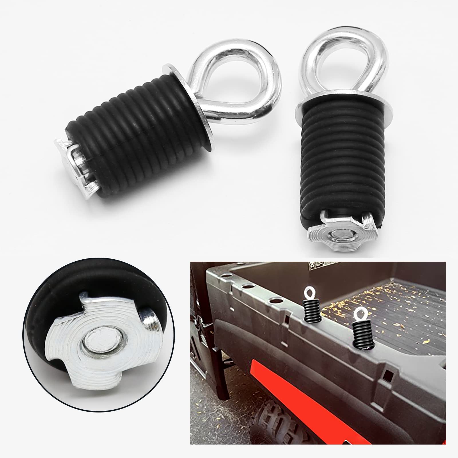 EATAKWARD Spannanker passend für 2,5 cm Schlossloch Ersatz für Polaris RZR 800 900 1000 XP Turbo Pro Ersatz für Sportsman 850 570 450 ACE 900 570 500, RZR 1000 Zubehör (6 Stück)