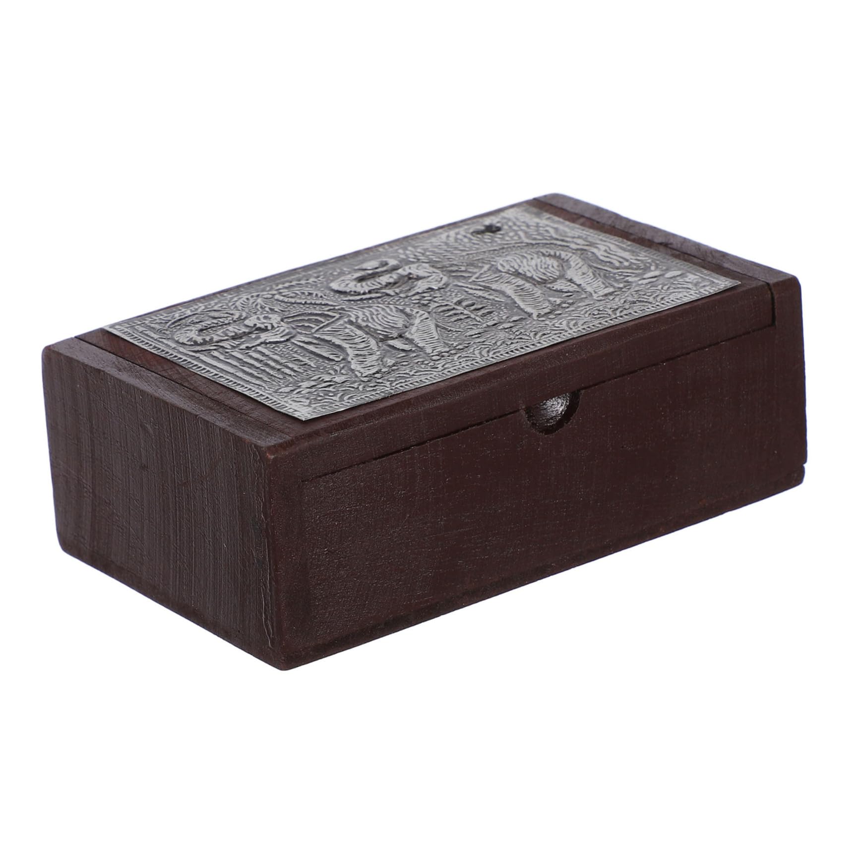 OSALADI Wood Storage Case Wooden Business Card Box Kitchen Countertop Organizer Decorative Wooden Recipe Holder