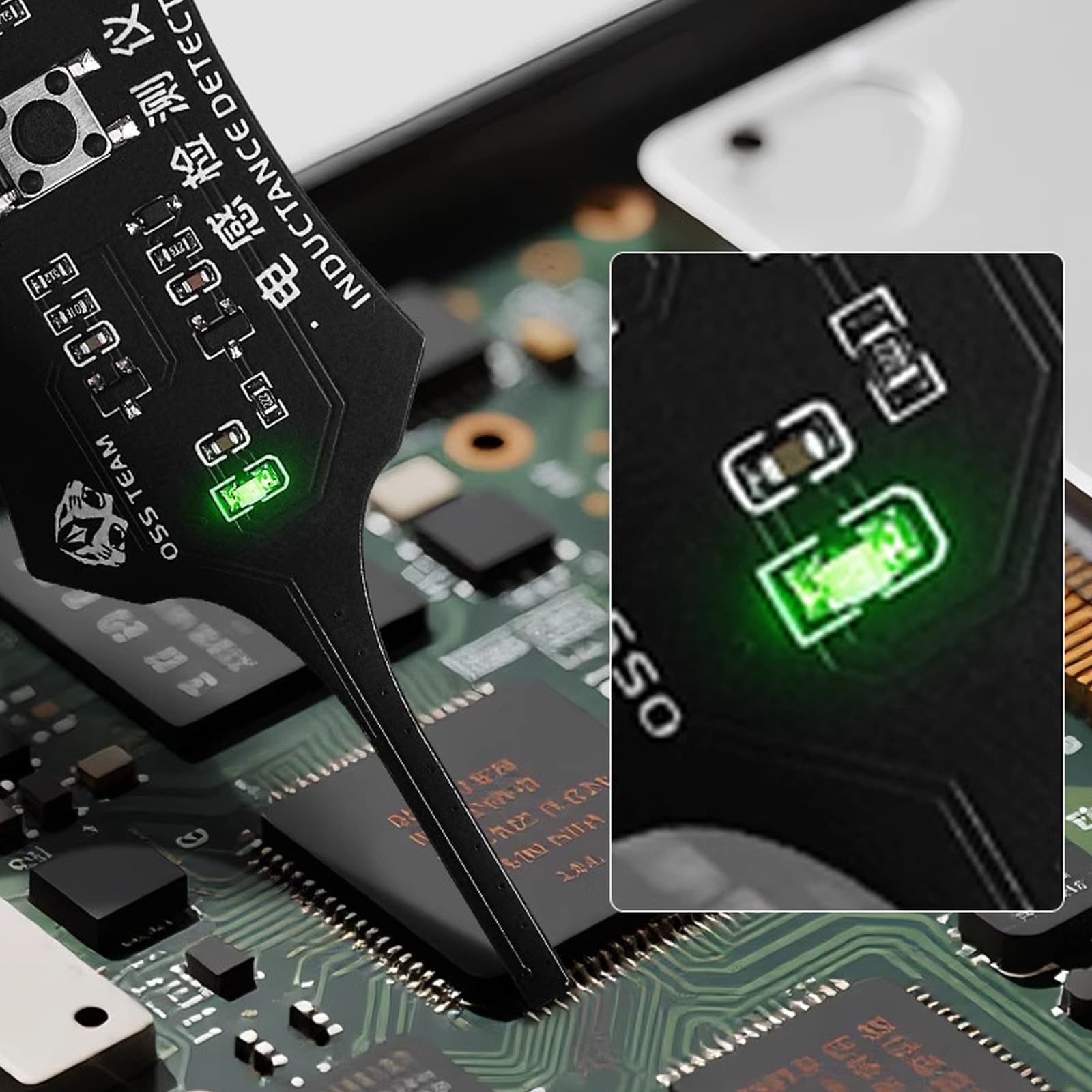 Tester universale di induttanza W01 Rilevatori induttori con costruzione compatta e capacità di rilevamento immediato dei guasti Rilevatori di induzione elettromagnetica