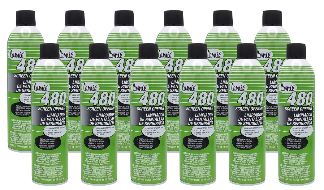 Camie Screen Opener; Case of 12 (15 oz) cans; 12 Count, Green