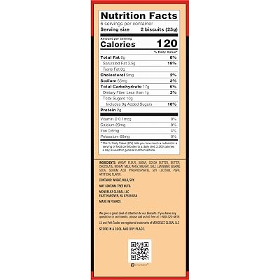 Lu Petit Ecolier European Milk Chocolate Biscuit Cookies, 5.29 oz