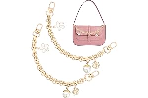 PH PandaHall Enamel Purse Charms with Delicate Flower and Heart