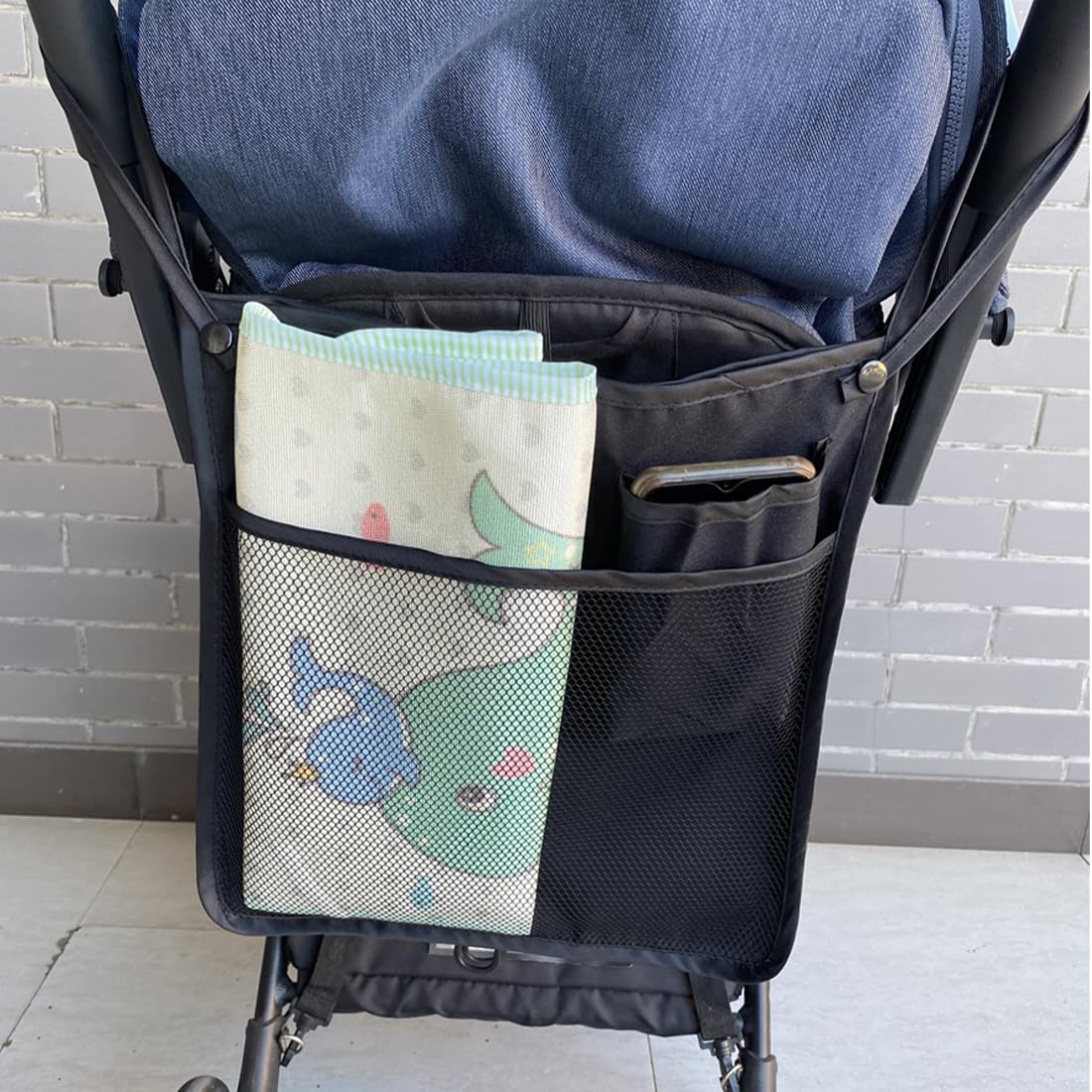 Hamac Poussette Deuxième Enfant Sac De Rangement Universel Pour