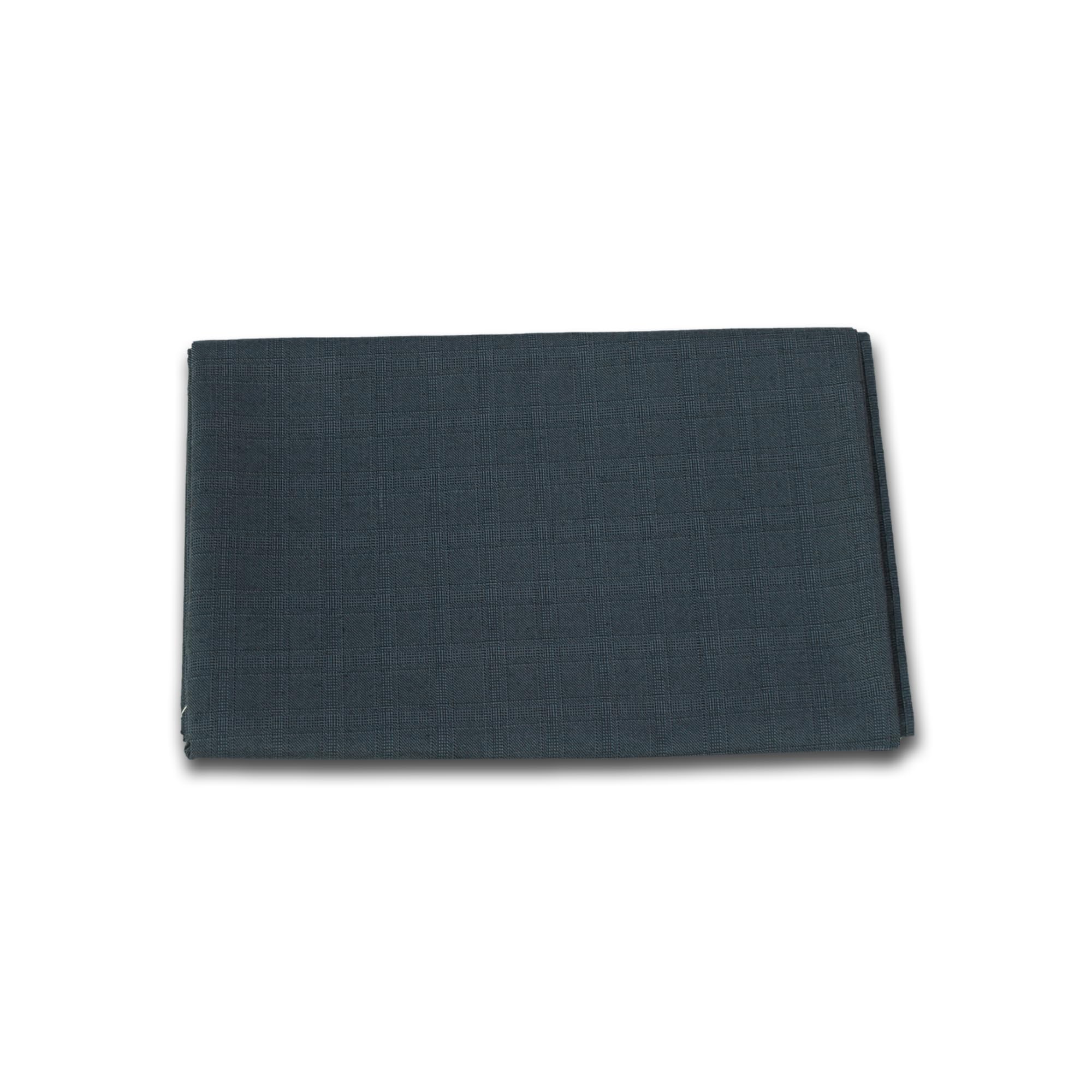 ruby fabrics linings Ruby Fabrics Linigs Men's Unstitched Blue & Grey Self Design 3- Piece Suit Coat & Pant Fabric For Blazer-picture-25