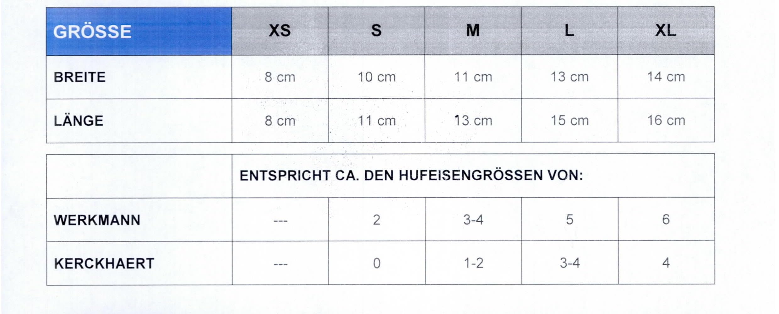 GK´s Hufschuh, Krankenschuh für das Pferd aus Österreich Bekannt aus dem TV aus speziellem Neopren, Einer rutschfesten Hartgummisohle und Einer Einlagesohle aus Naturkautschuk (XS)