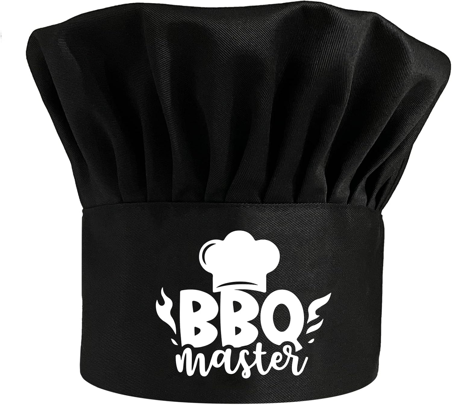 Maestro de barbacoa, divertido sombrero de chef, sombreros de chef de barbacoa, sombrero de cocina ajustable para hombres y mujeres, regalo de