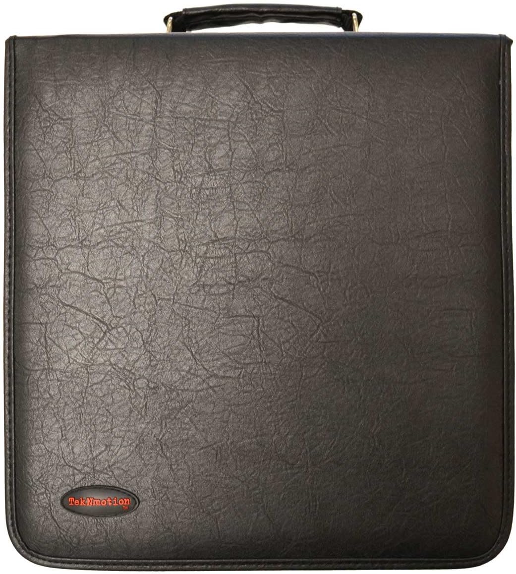 TekNmotion TMCD320B1 320 CD/DVD Binder Case Black