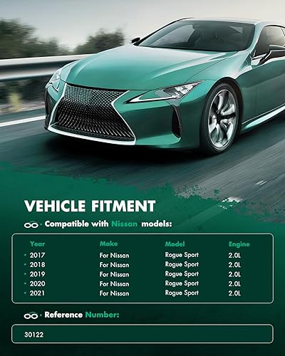 Miniatura 7 de SCITOO Condensador de aire acondicionado 30122 Condensador de aire acondicionado compatible para 2017-2021 para Nissan para Rogue Sport