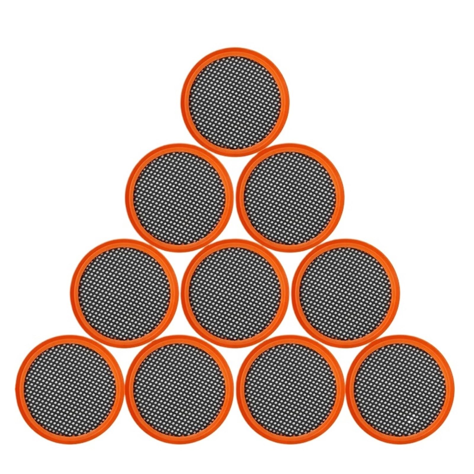 3/5/10 Uds Filtro HEPA for FC8009 FC8081 FC6723 FC6724 FC6725 FC6726 FC6727 FC6728 FC6729 Piezas de aspiradora (Color : 10 PCS)