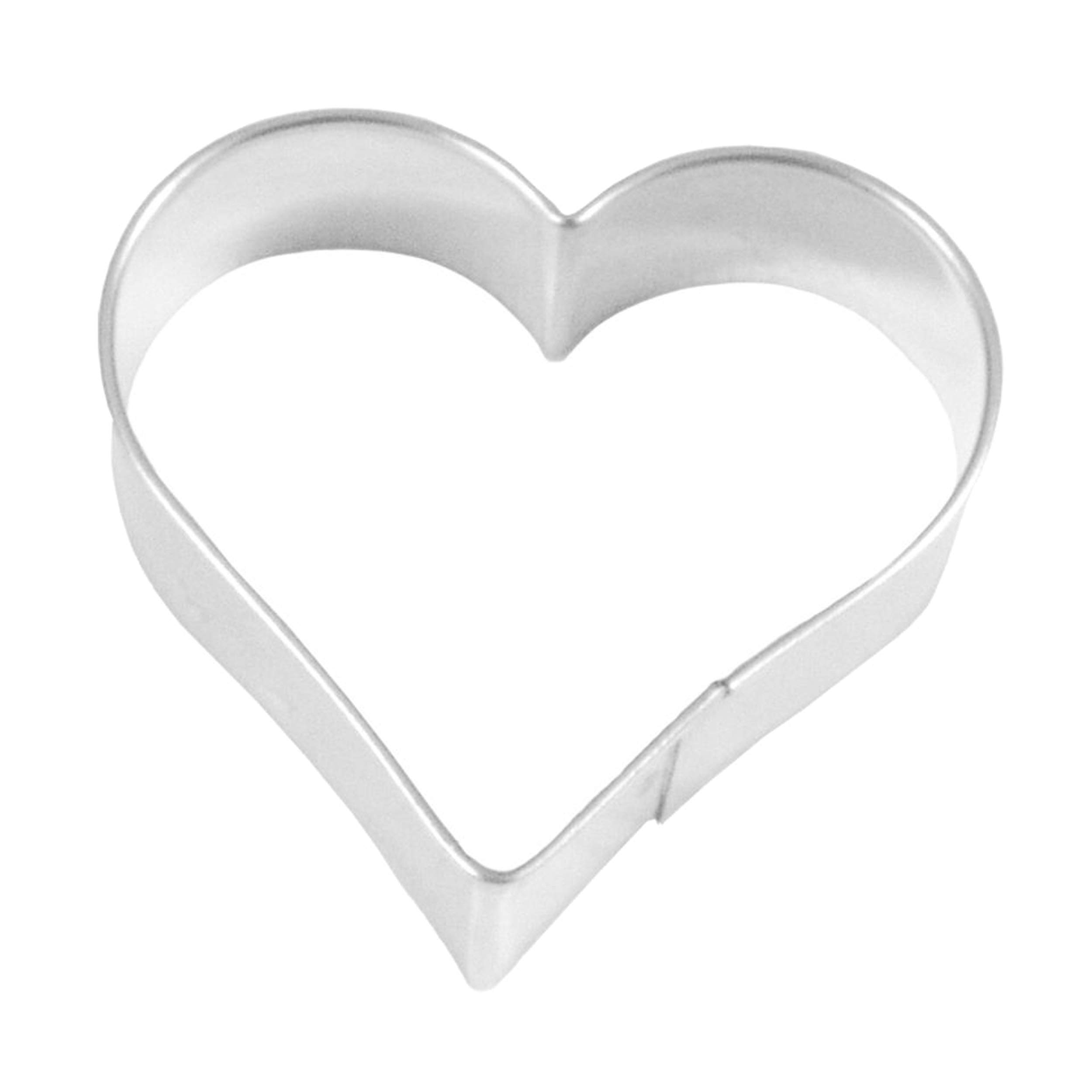 Stampo apribile a cerniera, forma cuore, 24 x 28cm – Italia