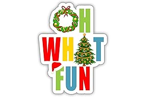 Oh What Fun Stackable Christmas Tree Sticker