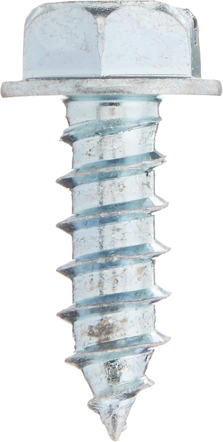 Tornillo autorroscante No 14 x 3/4 pulg, acero zincado miniatura 2