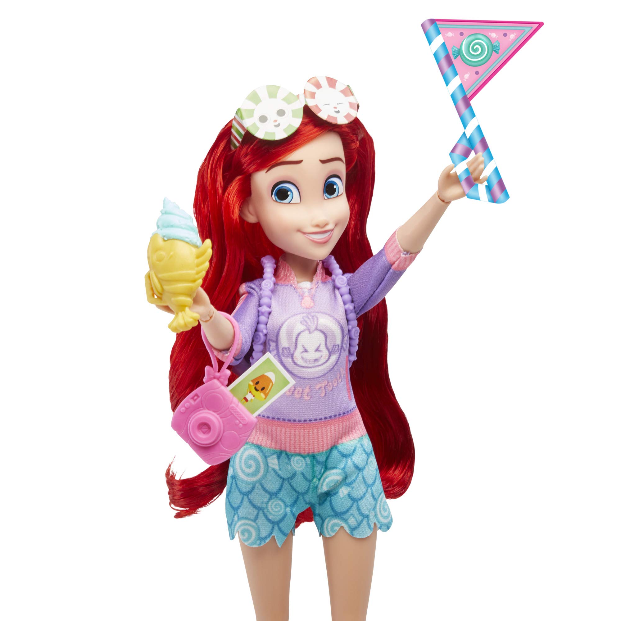Disney Princess Comfy Squad Sugar Style Ariel Fashion Doll Outfit - Main Image